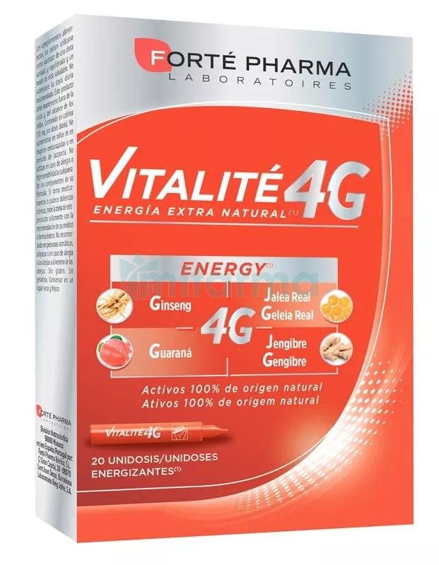 Forte Pharma ENERGY Vitalite 4 20 Viales