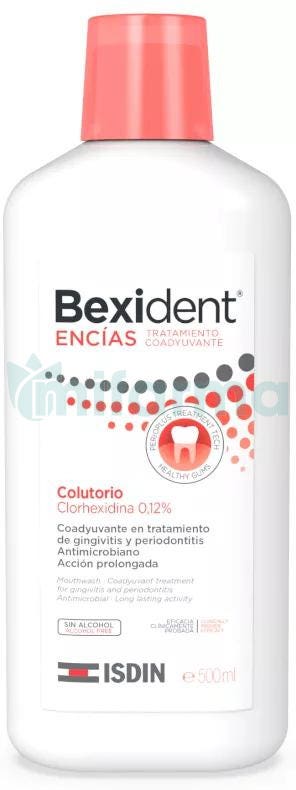 Isdin Bexident Encias Tratamiento Coadyuvante Colutorio 500ml