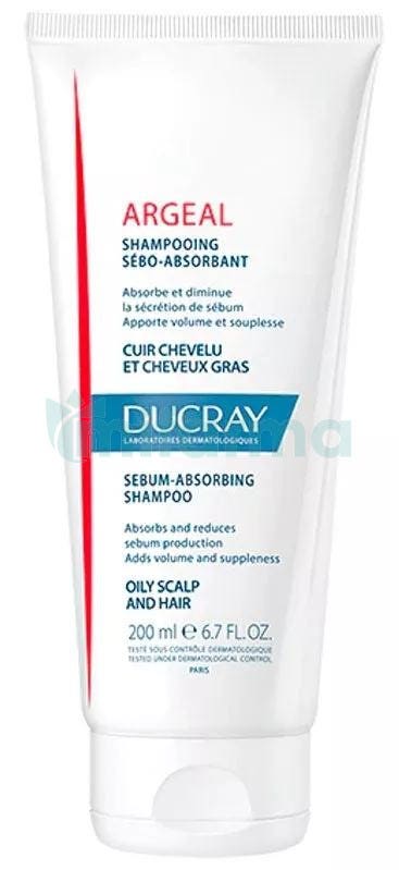 Ducray Argeal Champu Cabello Graso 200 ml