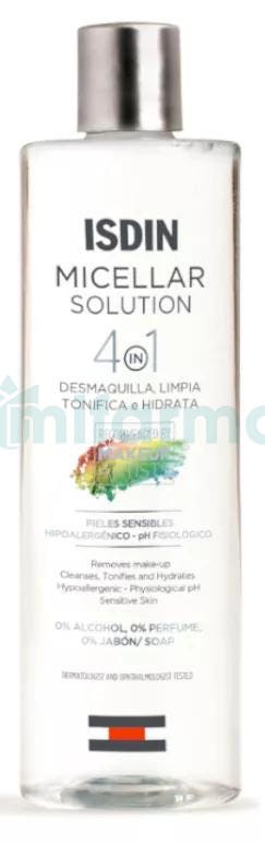 Agua Micelar 4 en 1 Isdin 400ml