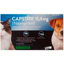 Capstar Perro y Gato 1-11 Kg 6 Comprimidos