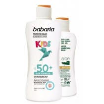 Babaria Leche Solar SPF50 Infantil 200ml After Sun Aloe 100ml