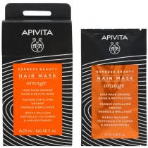 Apivita Hair Mask Mascarilla Cabello Revitalizante Naranja 20ml