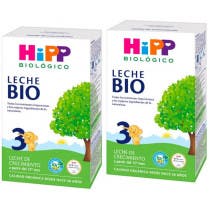 HIPP Leche Biologica Crecimiento 3 12m 2x500 gr