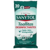 Sanytol Toallitas Desinfectantes Biodegradables 30 Uds