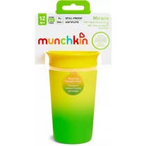 Munchkin Vaso Antigoteo Miracle 360. Termosensible 12m 266 ml Amarillo