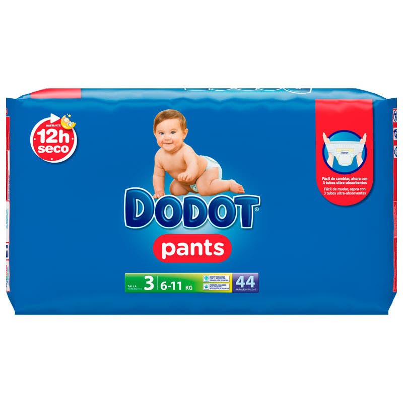 Dodot Extra Stages Size 3 66 Units Diapers Clear